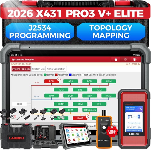 2026 launch x431 pro3s - pro3s+, elite